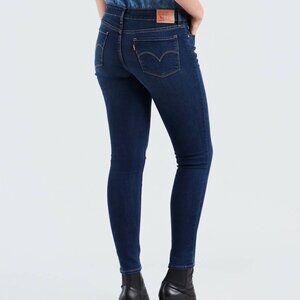 Levi's Premium 711 Skinny Blue Jeans Size 26